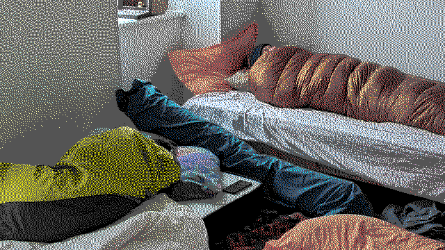 Le couchage à l'appartement